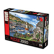 KS Puzzle 2000 Village Harbour Ks Games (ONUR128)