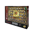 Osmanl Sultanlar 1000 Para Puzzle 48x68 Adam Games