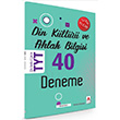 TYT Din Kültürü ve Ahlak Bilgisi 40 Deneme Delta Kültür Yayınları