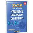 DGS 9x20 Çözümlü Yeni Nesil Paragraf Denemeleri Kariyer Meslek Yayınları