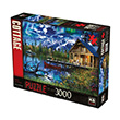 KS Moonlit Lake House 3000 Para Puzzle KS Games