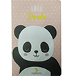 Panda Little Pembe Çizgisiz Defter Elas Paper