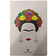 Frida Portre Çizgisiz Defter Elas Paper