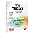 TYT Türkçe Simülasyon Denemeleri Detaylı Video Çözümlü 3D Yayınları - hasarlı