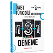 ÖABT Türk Dili ve Edebiyatı Dijital Çözümlü 5 Deneme İndeks Kitap