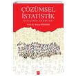 Çözümsel İstatistik Sayıların Edebiyatı Dora Yayıncılık