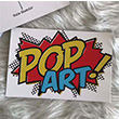 Pop Art Kartpostal KP165 Book Tasarm