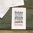 Nazım Hikmet Kartpostal (KP199) Book Tasarım