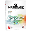 AYT Matematik 10 lu Simülasyon Denemeleri Tamamı Video Çözümlü 3D Yayınları