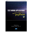 Text Mining Applications Using Real World Data in Python Nobel Yayınevi