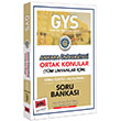 GYS Ankara Üniversitesi Ortak Konular Konu Özetli Açıklamalı Soru Bankası Yargı Yayınları