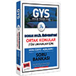 GYS Dokuz Eylül Üniversitesi Ortak Konular Konu Özetli Açıklamalı Soru Bankası Yargı Yayınları