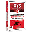 GYS Hacettepe Üniversitesi Ortak Konular Konu Özetli Açıklamalı Soru Bankası Yargı Yayınları