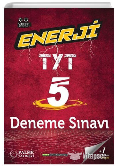TYT Enerji 5 Deneme Sınavı Palme Yayınları