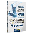 2021 ÖABT Spor Kütüphanesi Beden Eğitim Öğretmenliği Tamamı Çözümlü 7 Deneme Yediiklim Yayınları