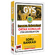 GYS İstanbul Üniversitesi Ortak Konular Konu Özetli Açıklamalı Soru Bankası Yargı Yayınları