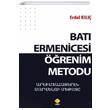 Bat Ermenicesi renim Metodu Duvar Kitabevi