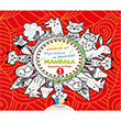 Çocuklar İçin Hayvanlar ve Desenler Mandala Boyama Kitabı-1 Mor Elma Yayıncılık