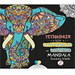 Yetişkinler İçin Hayvanlar Ve Desenler Mandala Boyama Kitabı-2 Mor Elma Yayıncılık