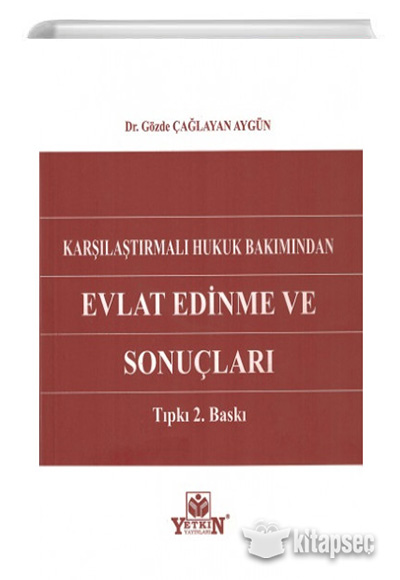Evlat Edinme ve Sonuçları Yetkin Yayınları