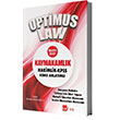 Optimus Law Kaymakamlık Hakimlik KPSS Konu Anlatımı Akfon Yayınları