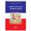 ABD ve Kanada Federalizmi Filiz Kitabevi