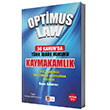 Kaymakamlık Optimus Law 50 Kanunda Türk İdare Hukuku Konu Anlatımlı Soru Bankası Çözümlü Akfon Yayınları