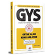 GYS Gençlik ve Spor Bakanlığı Ortak Alan Konu Anlatımı Görevde Yükselme Dizgi Kitap