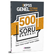 2022 KPSS Genel Yetenek Genel Kültür 500 Soru Bankası Çözümlü Paragon Yayıncılık