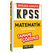 KPSS Matematik Tamamı Çözümlü Soru Bankası Şenol Hoca Yayınları