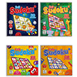 3-6 Ya Stickerl kartmal Sudoku Seti Ykselen Zeka