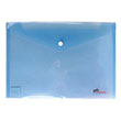 Çıtçıtlı Şeffaf Zarf Dosya Mavi U1120P-MA Umix
