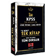 KPSS Tüm Adaylar VIP Genel Yetenek Genel Kültür Konu Anlatımlı Tek Kitap Yargı Yayınları