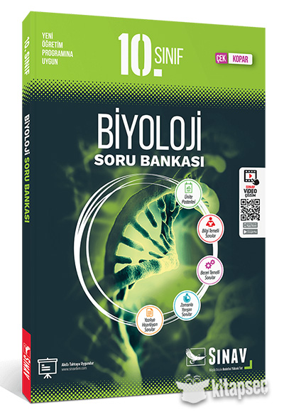10. Sınıf Biyoloji Soru Bankası Sınav Yayınları