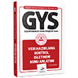 GYS İçişleri Bakanlığı Veri Hazırlama Kontrol İşletmenliği Konu Anlatımı Görevde Yükselme Dizgi Kitap
