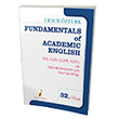 Fundamentals Of Academic English Pelikan Yayınları