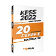 2022 KPSS Genel Yetenek Matematik Tamamı Çözümlü 20 Deneme Sınavı Yediiklim Yayınları