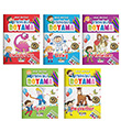 Gong Çocuk Okul Öncesi Etkinlikli Boyama 3-7 Yaş 5 Kitap Set Gong Çocuk