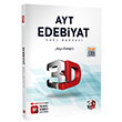 2024 AYT 3D Edebiyat Tamamı Video Çözümlü Soru Bankası 3D Yayınları