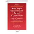 Basic Legal Documents of Turkish Criminal Law  Sekin Yaynlar