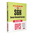 Sosyal Güvenlik Kurumu  SGK GYS Soru Bankası Data Yayınları