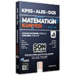 KPSS ALES DGS Matematik Matematiğin Künyesi 1 Soru Bankası Çözümlü Benim Hocam Yayınları