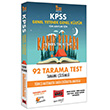 2022 KPSS GY GK 5 Ders Tek Kitap Tamamı Çözümlü 92 Tarama Test Kamp Kitabı Yargı Yayınları 