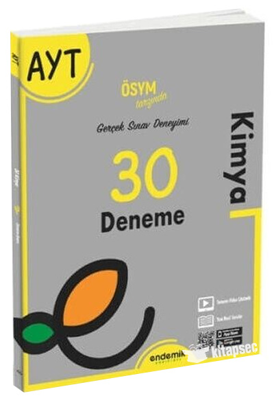 AYT Kimya 30 Deneme Endemik Yayınları