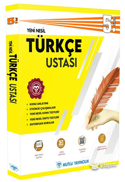 5.Sınıf Türkçe Ustası Mutlu Yayınları