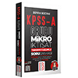 KPSS A Mikro İktisat Tamamı Çözümlü Soru Bankası Benim Hocam Yayınları