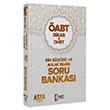 ÖABT DHBT Din Kültürü ve Ahlak Bilgisi Soru Bankası İsem Yayıncılık