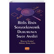 Bitlis linin Sosyoekonomik Durumunun Swot Analizi Nobel Bilimsel Eserler