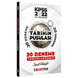 2022 KPSS Tarihin Pusulası Tamamı Çözümlü 20 Deneme Doğru Tercih Yayınları