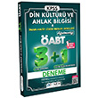 ÖABT Din Kültürü Öğretmenliği 3+1 Deneme PDF Çözümlü Panem Yayınları